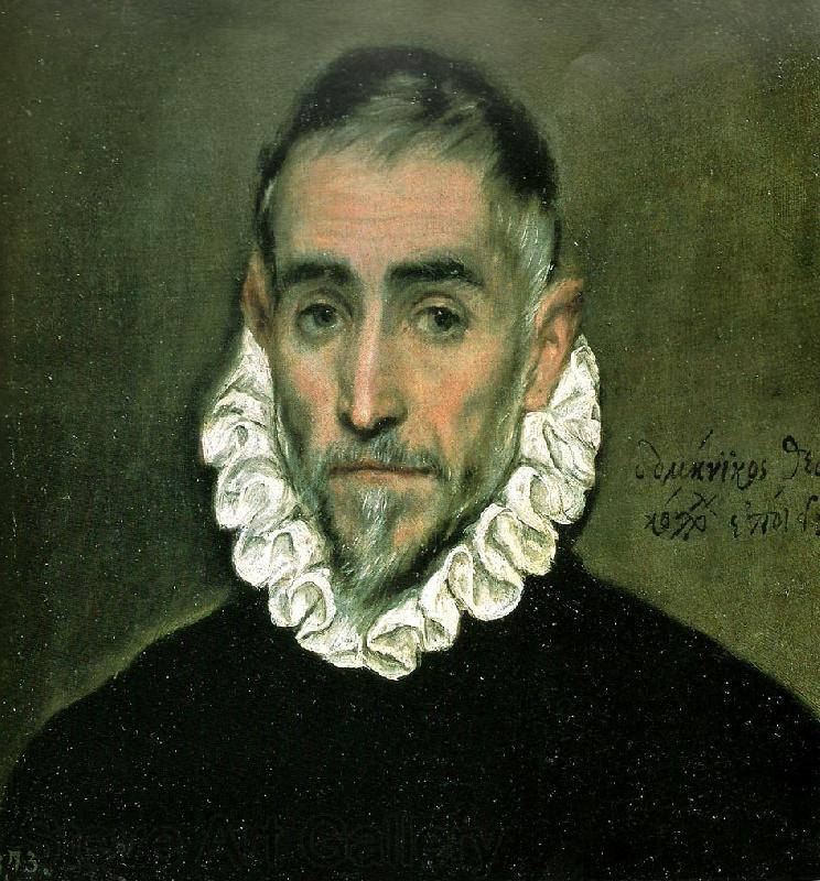 El Greco an unknown man